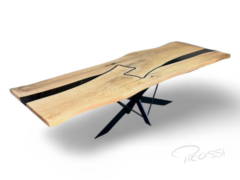 Tischplatte Baumplatte Esche XL 310x115cm 