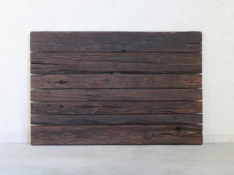 Altholz Tischplatte Ebenholz | Makassar 125x80cm Einzelstück Unikat
