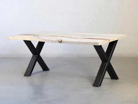 Tischplatte Baumplatte Unikat Einzelstück Tamarind Massivholz 200x100cm