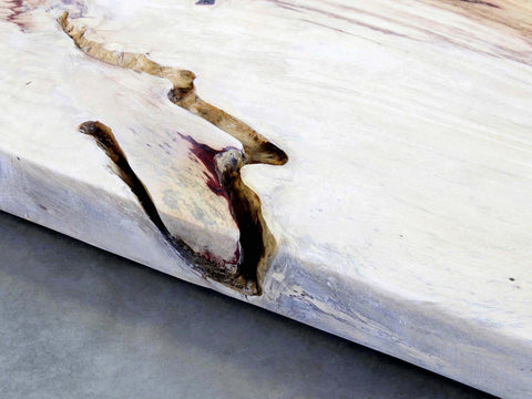 Tischplatte Baumplatte Unikat Einzelstück Tamarind Massivholz 200x100cm